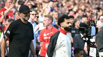يورغن كلوب يودع محمد صلاح بكلمات مؤثرة تصفه بأحد أعظم لاعبي التاريخ